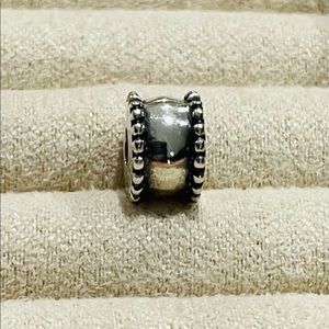 PANDORA S925 Beveled Edge Clip